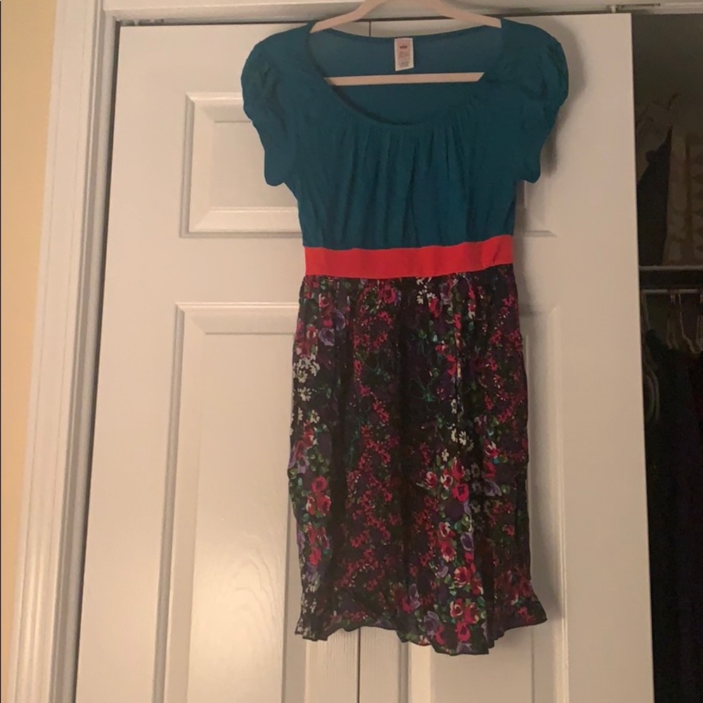 Fun floral sun dress